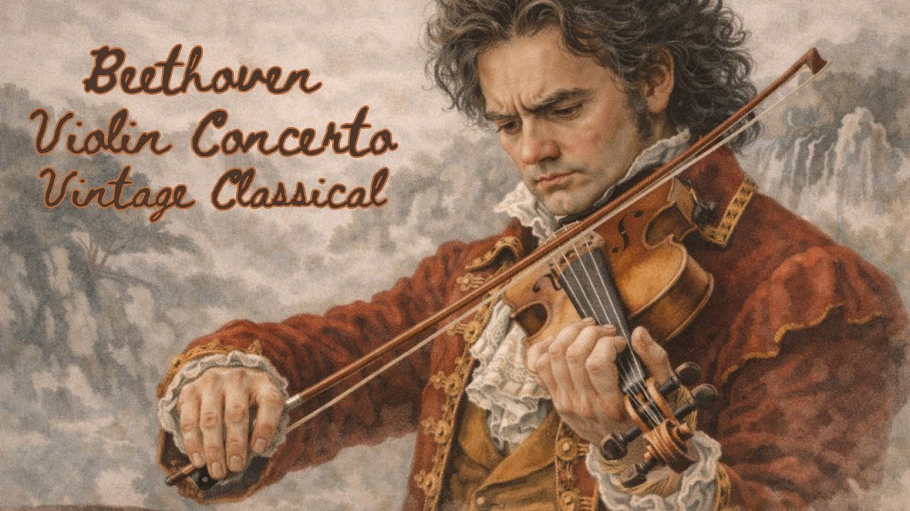Beethoven Violin Masterpieces - Peaceful Sleep Sounds | Classical Ambiance
