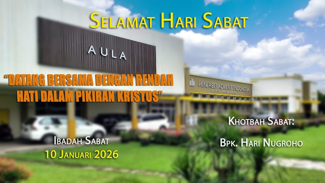 Ibadah Sabat Jemaat GMAHK IPH 10 Januari 2026