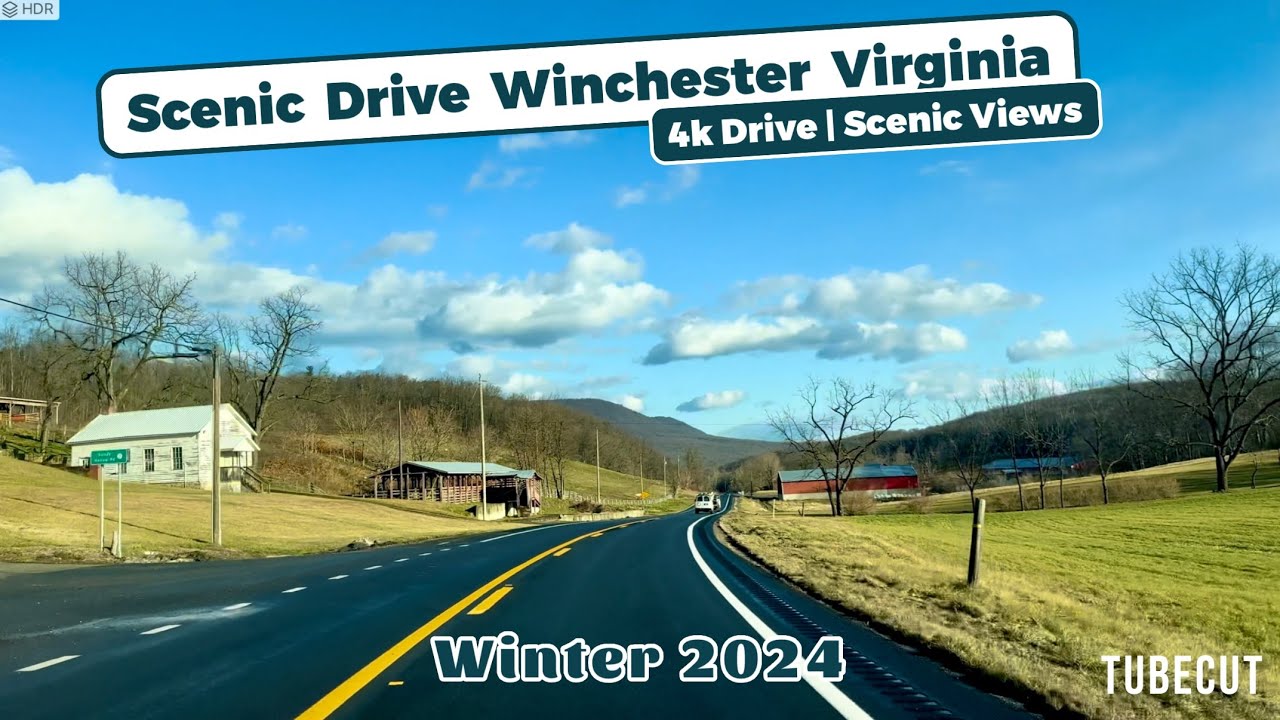 Scenic Drive around Winchester Virginia
