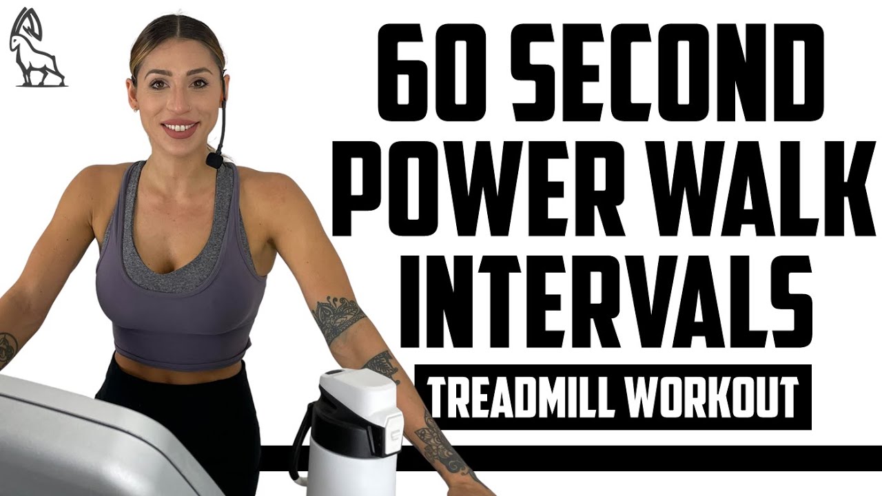 60 Second POWER WALK Intervals with Coach Rachael
