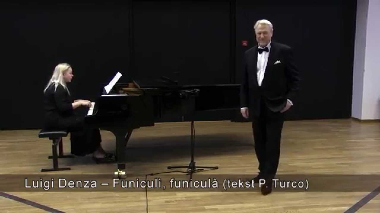 Luigi Denza - Funicul&igrave;, funicul&agrave; (tekst P. Turco)