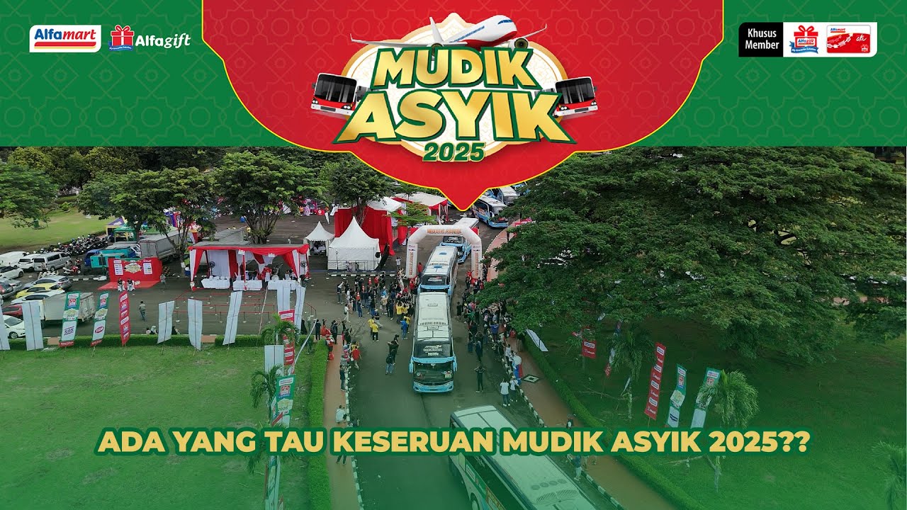 🚍 Mudik Asyik Alfamart 2025: Penuh kebahagiaan serta kejutan di setiap perjalanan ✨⁣⁣