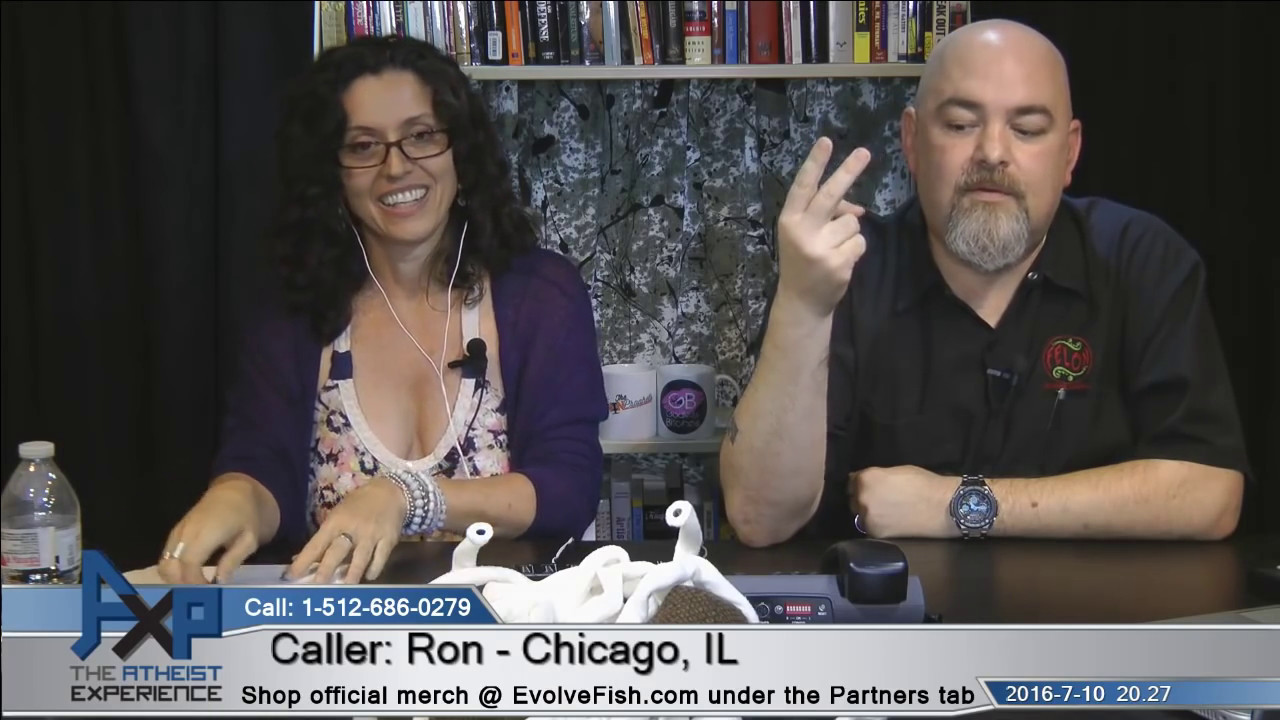 Atheist Experience 20.27 with Matt Dillahunty and Tracie Harris