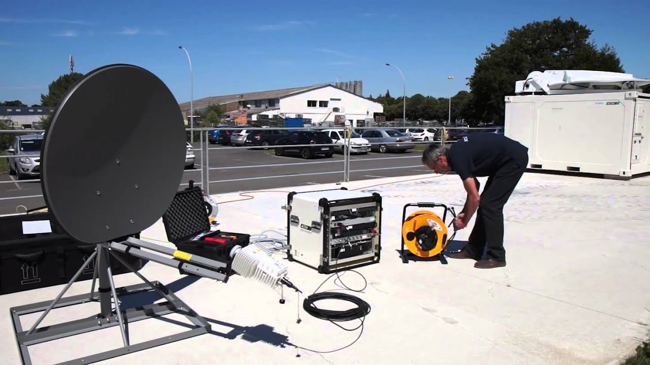 [SATCOM]  FlyAwaySat - DEKA100 - Low cost flyaway VSAT