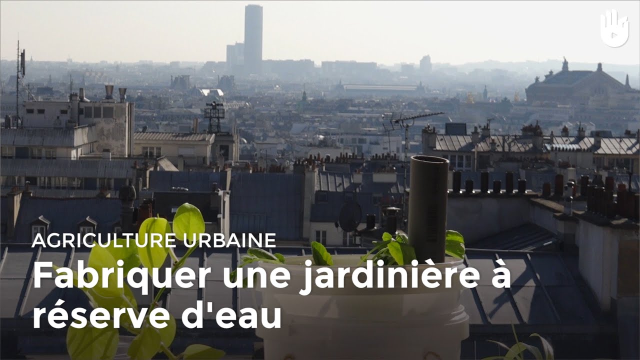 Fabriquer une jardinière à réserve d'eau