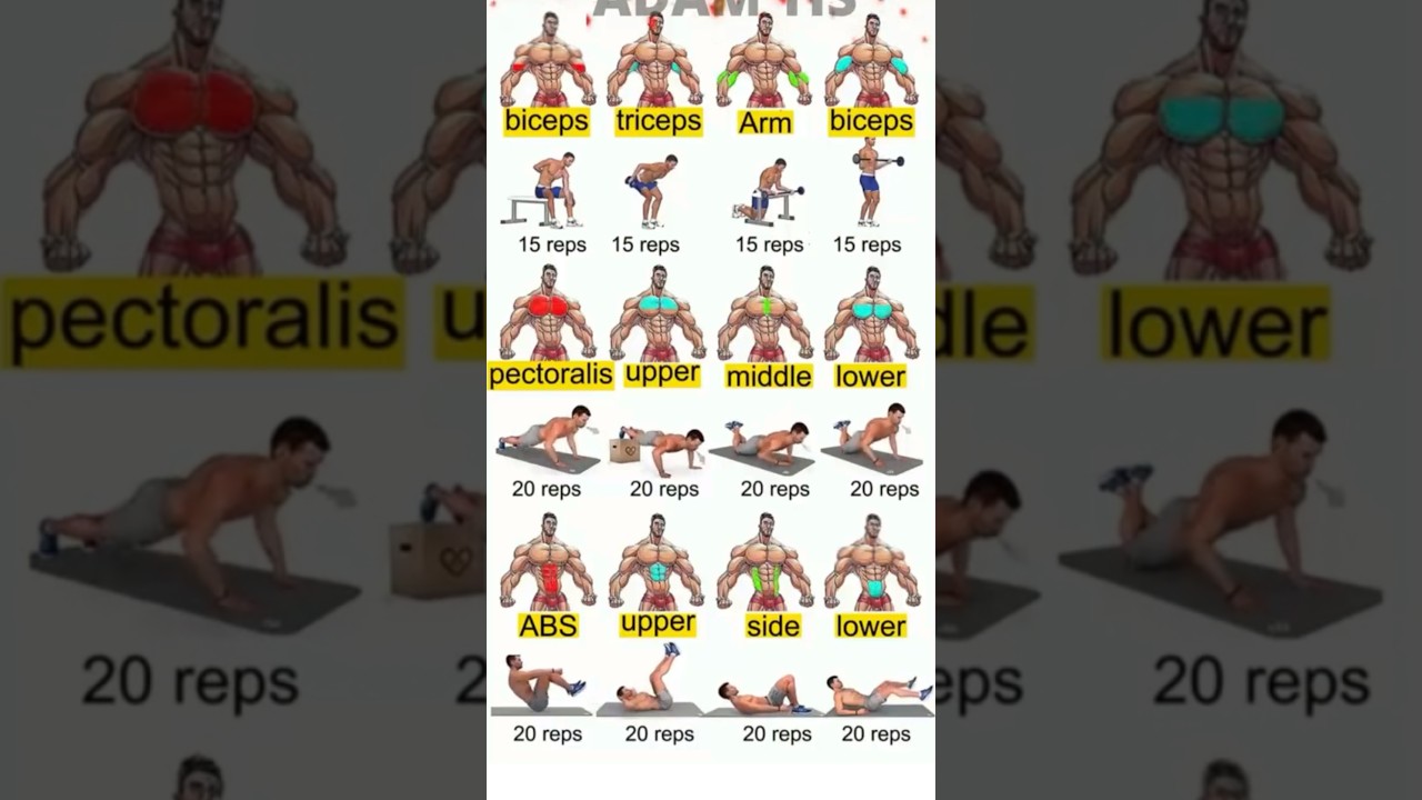 Full Body Workout at Home   Equipment | Burn Fat & 🔥 Build Muscle Fast 