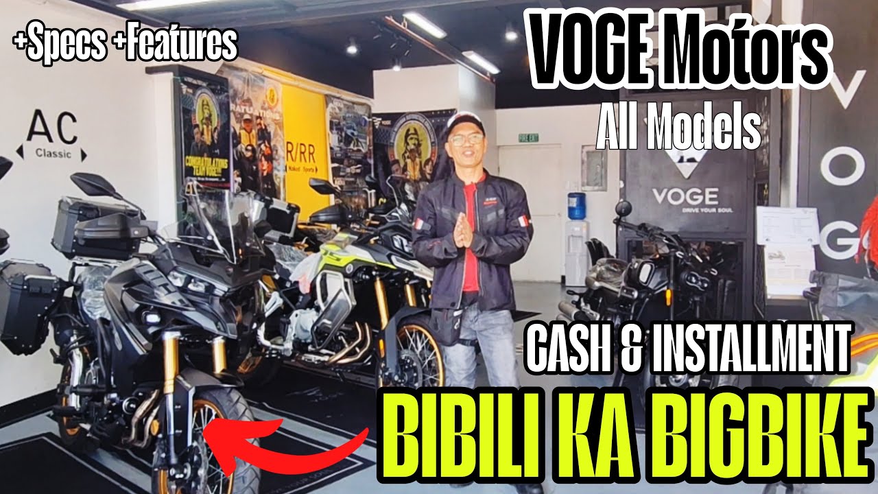 Gusto mo Maglabas ng VOGE Motorcycle ! Cash  & Installment  Specs at Feature Bibili ka ba?