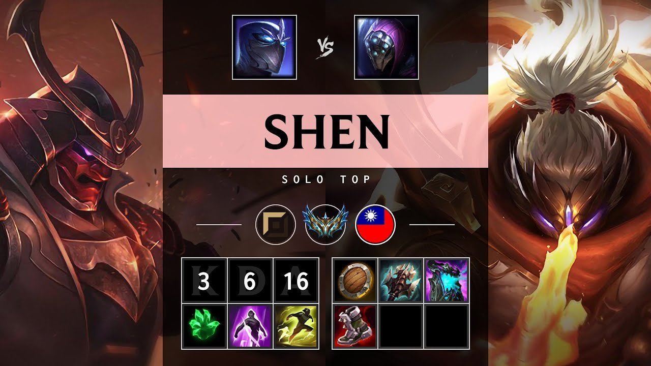 Shen Top vs Jax - TW Challenger Patch 25.17