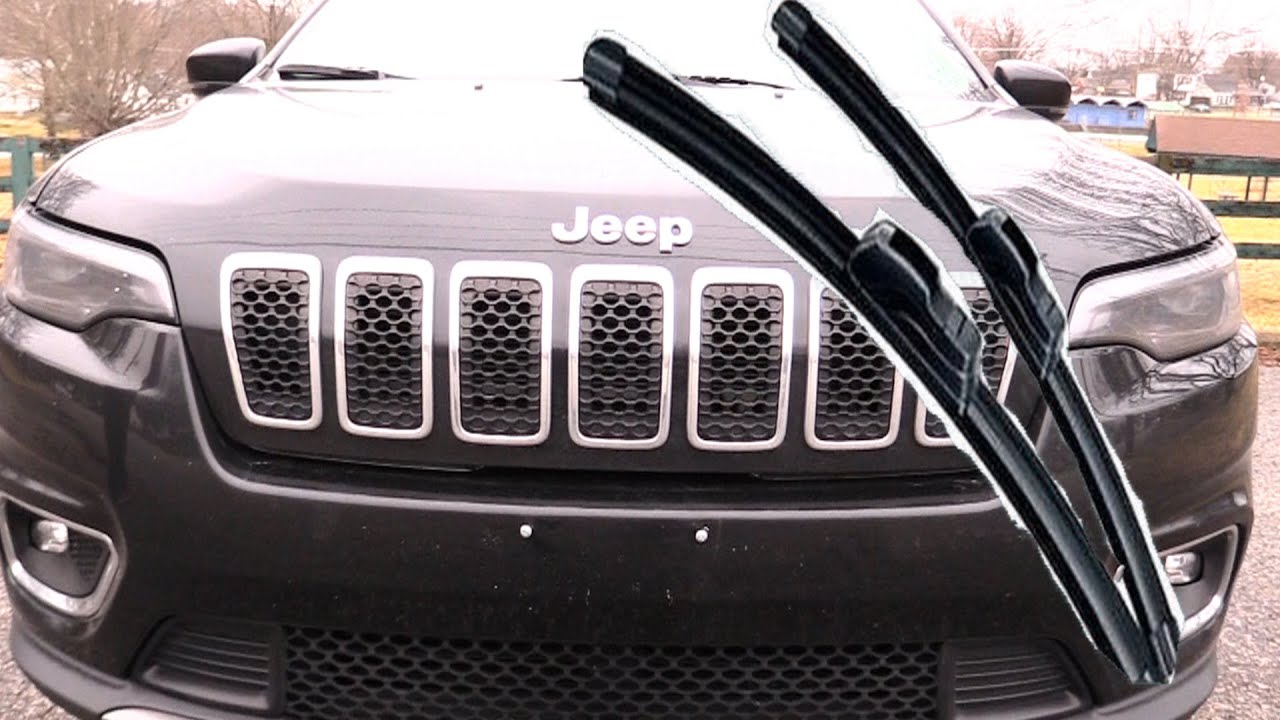 Jeep Cherokee 2014-2021 Замена дворников!