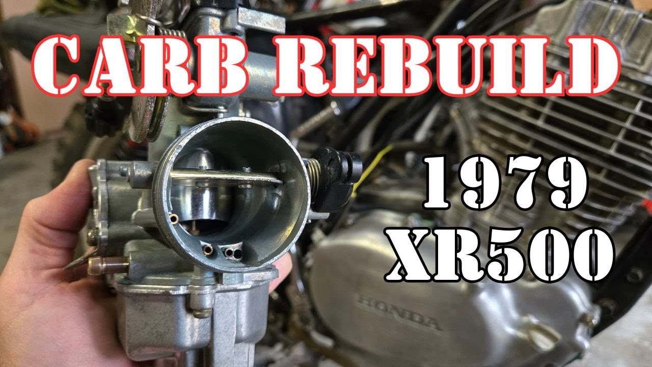 Carb Rebuild 1979 Honda XR500 - Carburetor Rebuild Kit