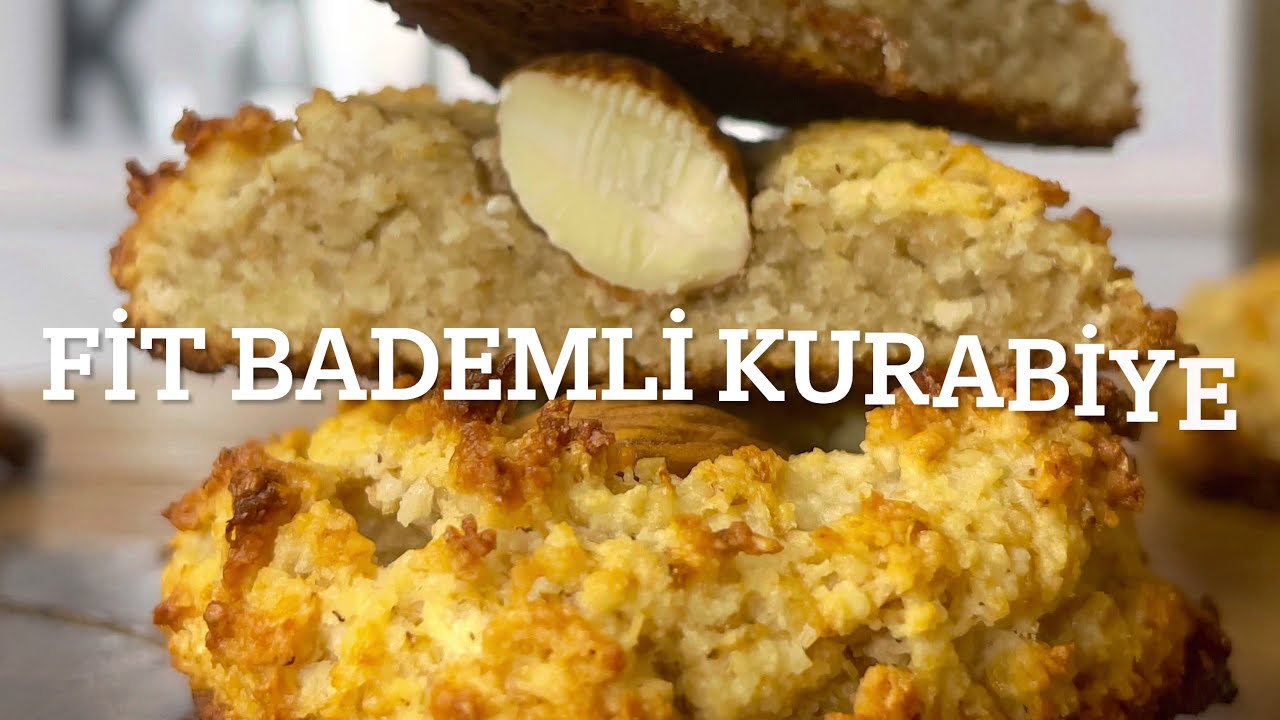 Fit Bademli Kurabiye (50 kalori)