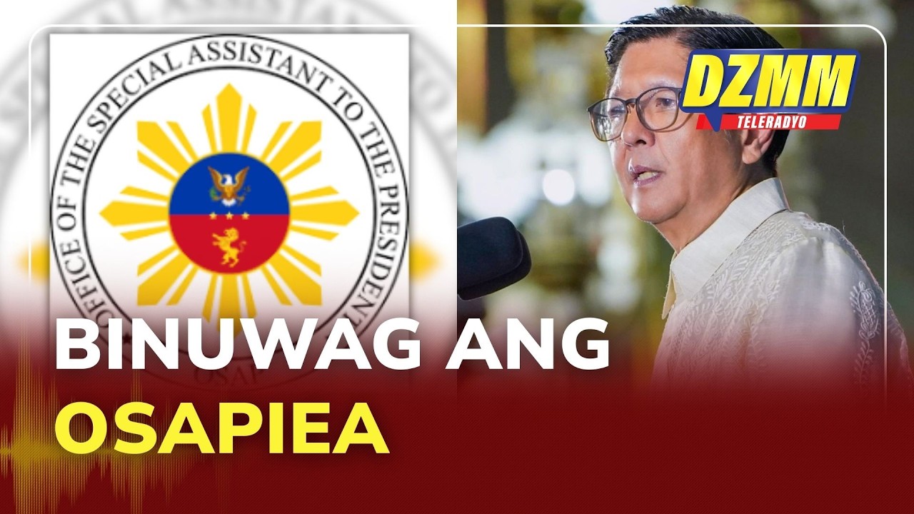 Marcos abolishes OSAPIEA | DZMM Teleradyo (05 February 2026)