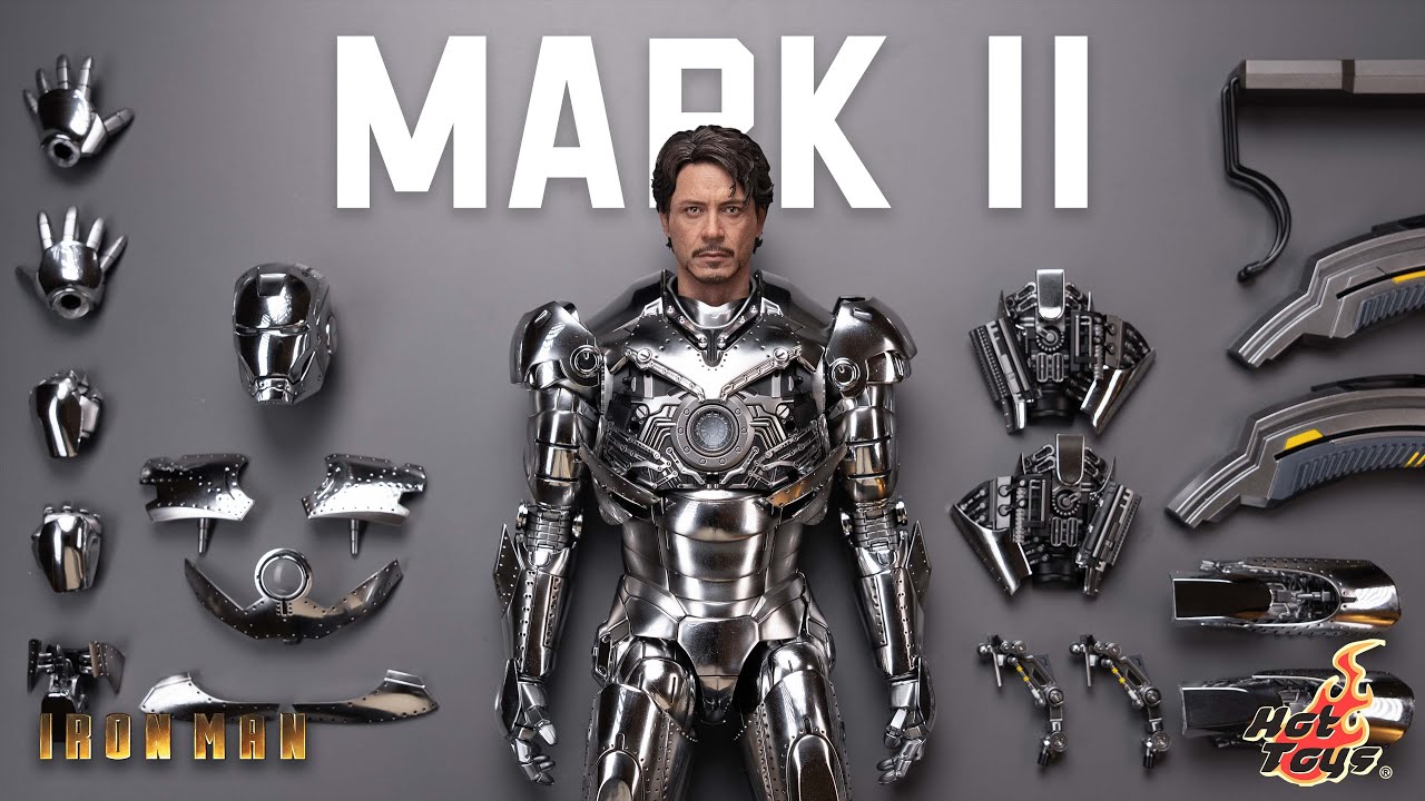 Распаковка и обзор Hot Toys Iron Man Mark 2 Diecast 2.0