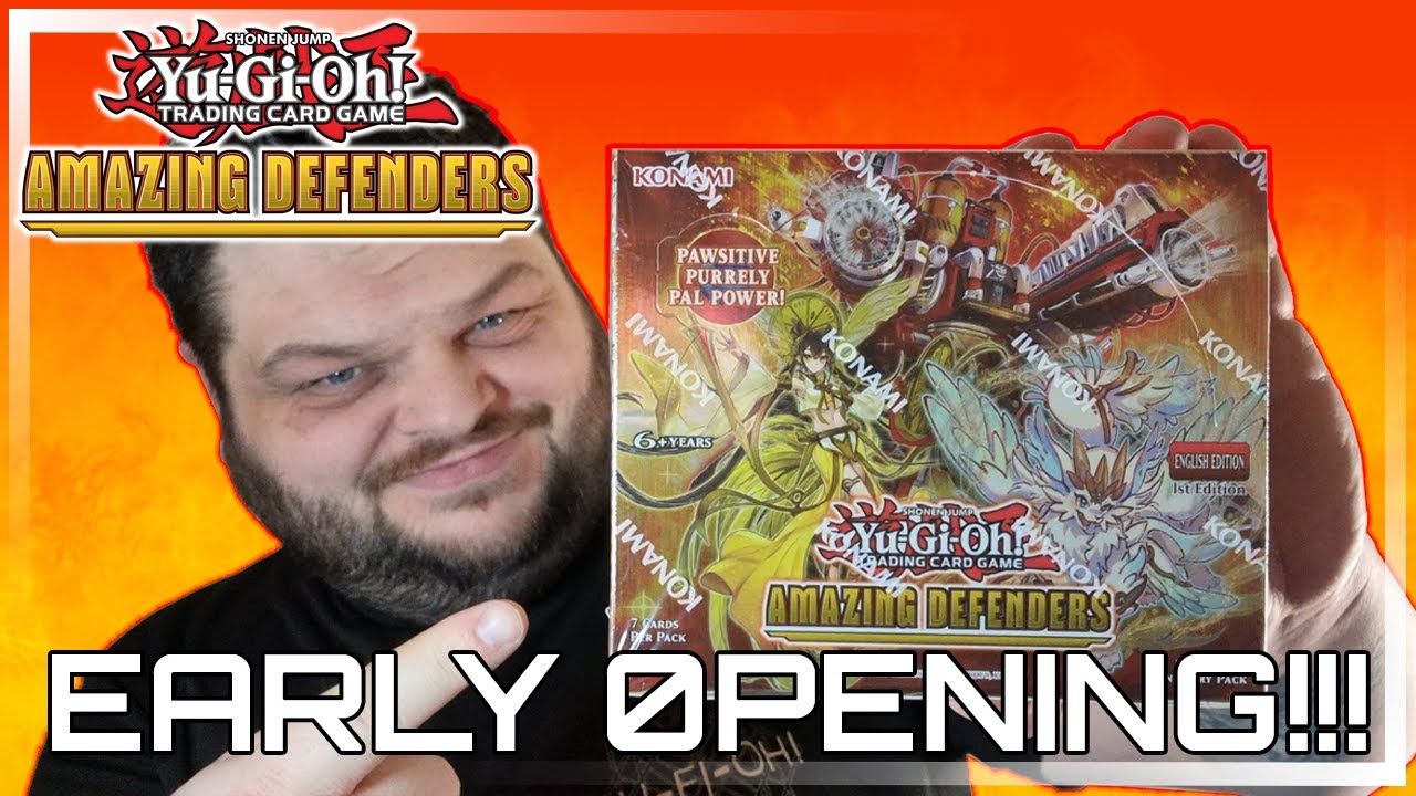 Yu-Gi-Oh! TCG Amazing Defenders - EARLY OPENING!!!