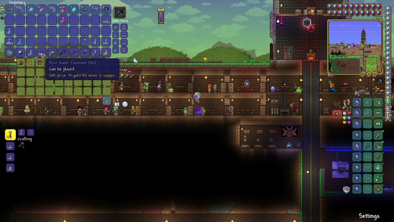 Terraria v1.4.4.9 money dupe glitch