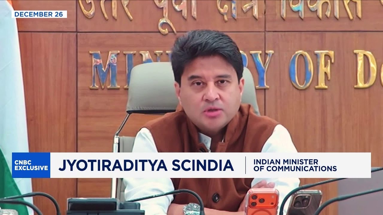 From 6G to Starlink: India&rsquo;s Communications Minister on the major digital and telecoms push