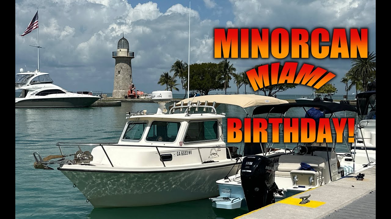 Minorcan Mullet Birthday Surprise! They stole my boat!