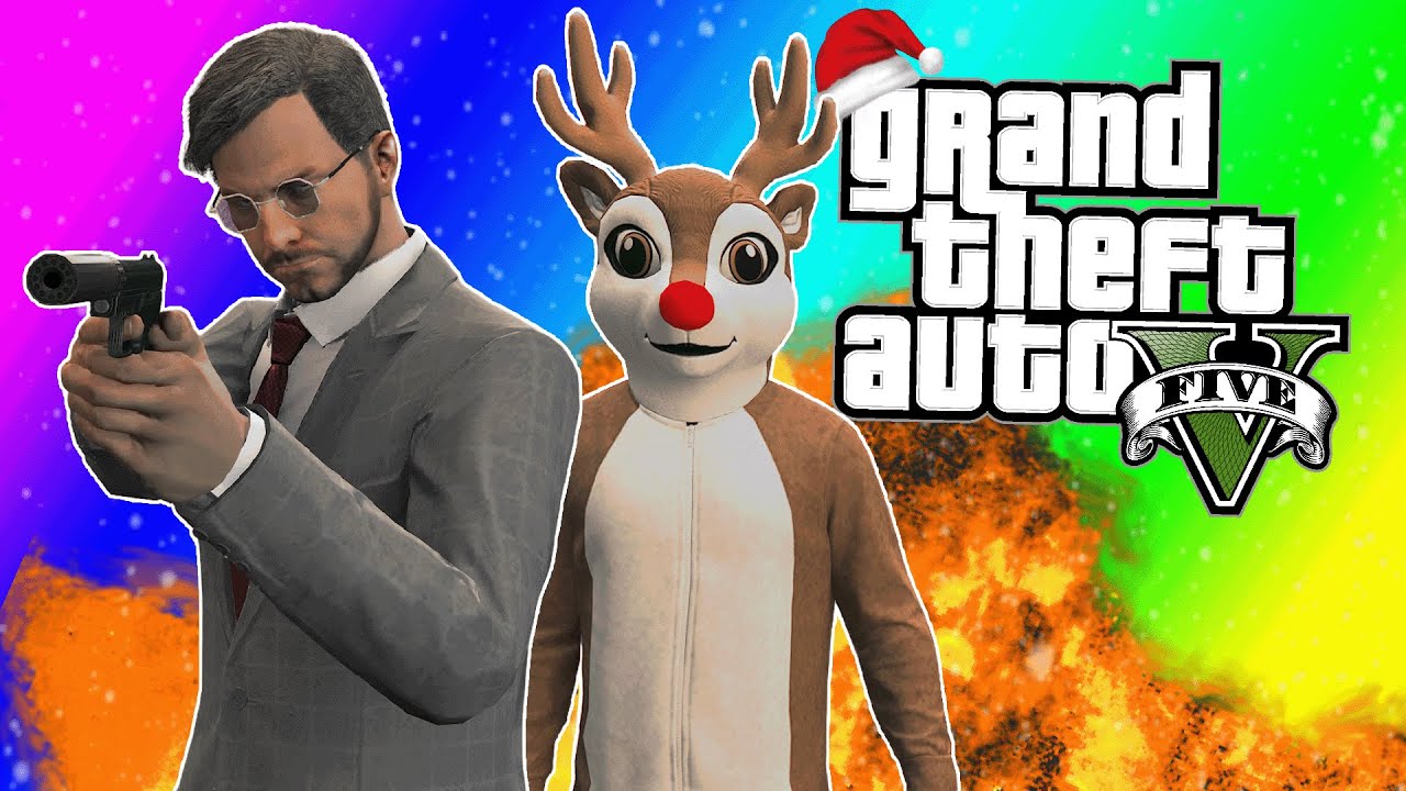 GTA5 Online - A Very Die Hard Christmas! (Funny Moments)