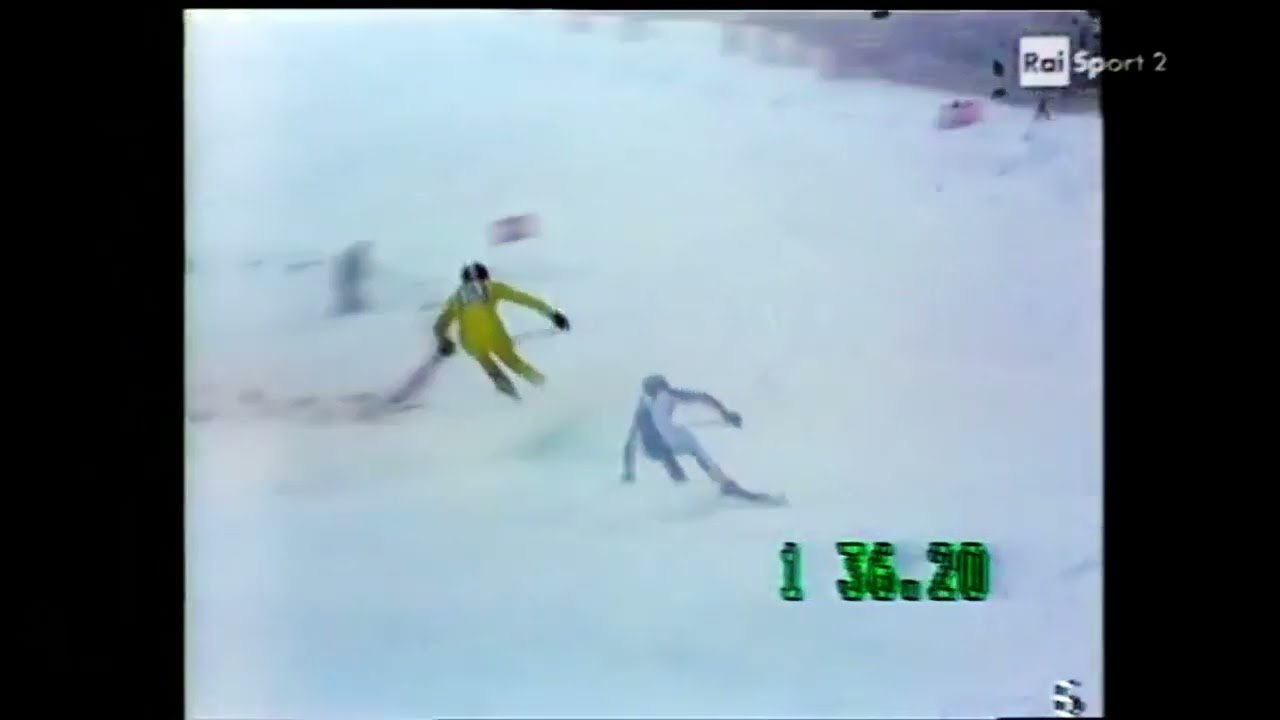 DOWNHILL COMPARE Innsbruck 1976 Klammer   Russi