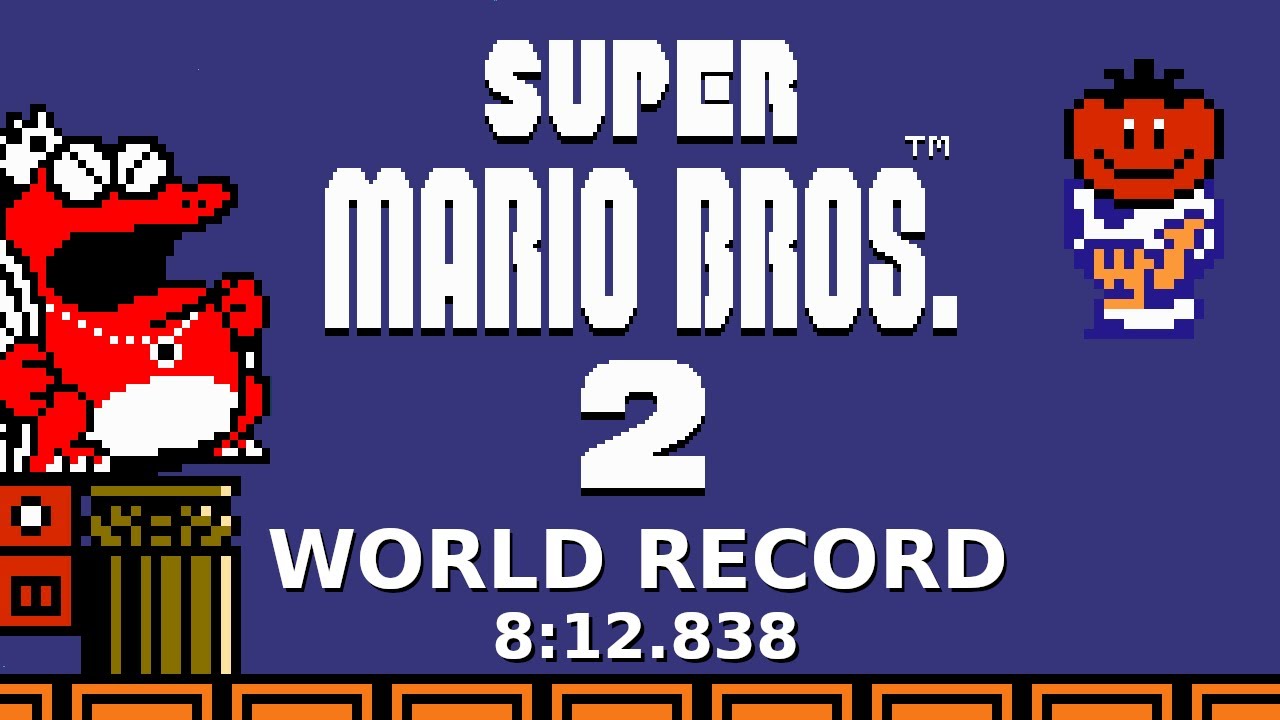 Super Mario Bros. 2 in 8:12.838 [FORMER WORLD RECORD]