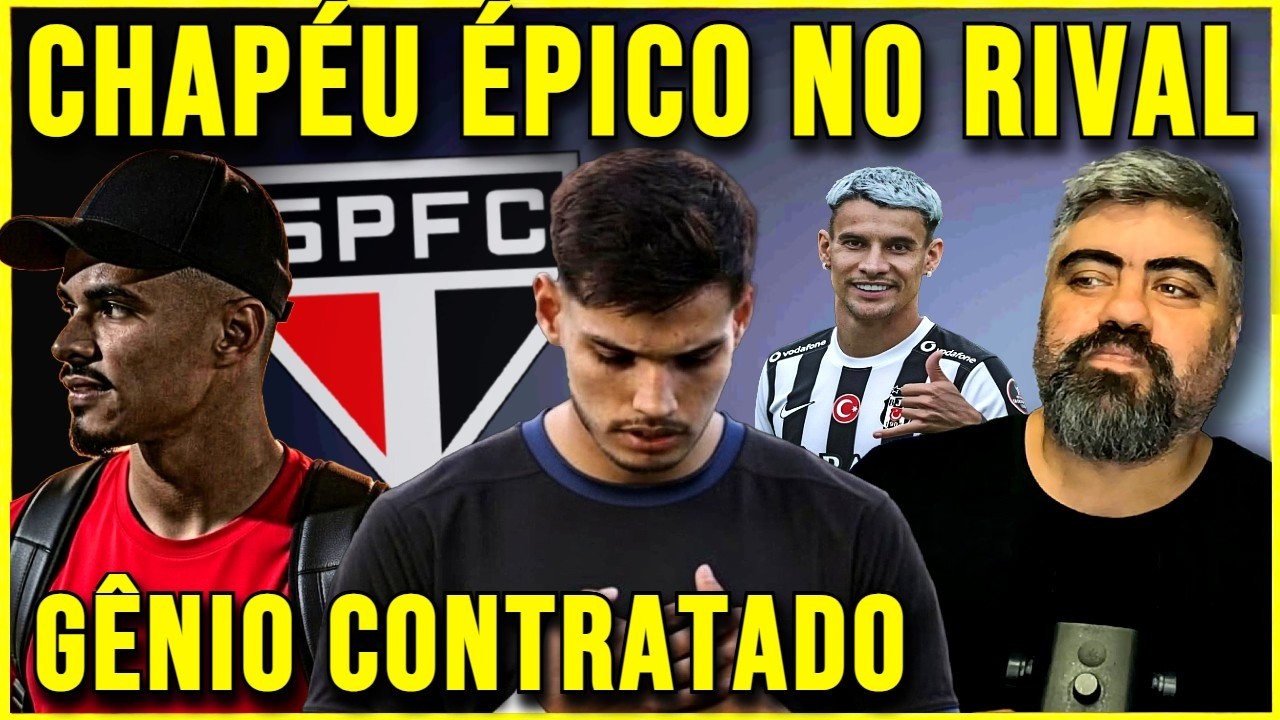 COMEMORE NAÇÃO!!! SÃO PAULO DEU CHAPÉU HISTÓRICO EM RIVAL E TEM CRAQUE! SPFC TROUXE GÊNIO QUE BRILHA
