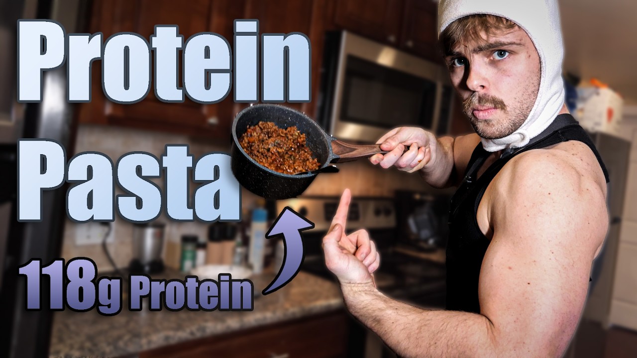 How to make PROTEIN PASTA (Great for cutting)