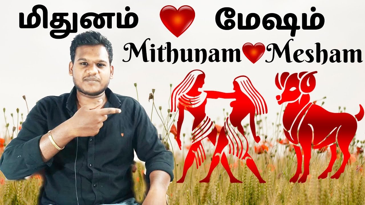 Mithunam Men♥️Mesham Women | Raasi Porutham | AT13