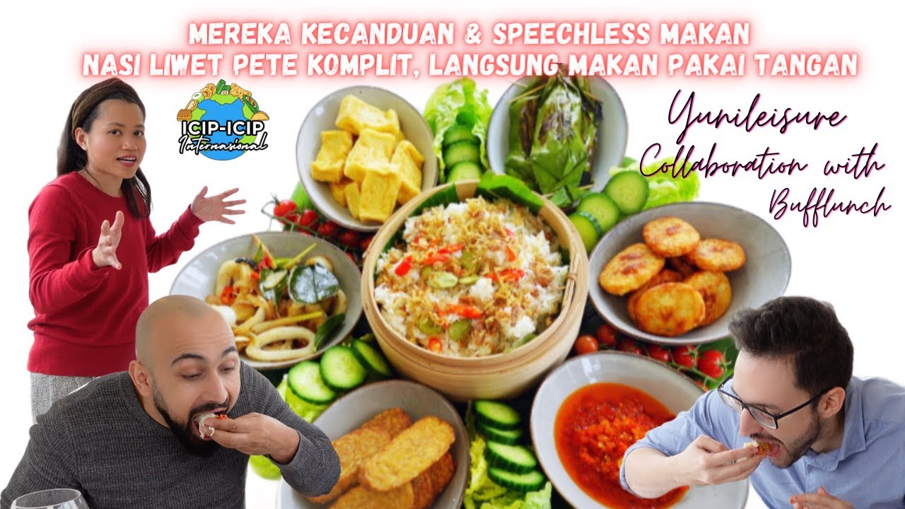 MEREKA KECANDUAN & SPEECHLESS MAKAN NASI LIWET PETE KOMPLIT, LANGSUNG MAKAN PAKAI TANGAN