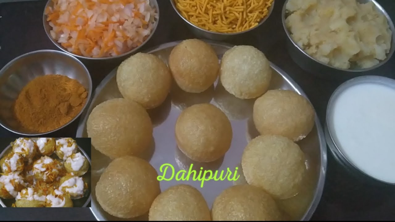 Street style dahipuri dahichat with in 10mins/ దహీపురీ