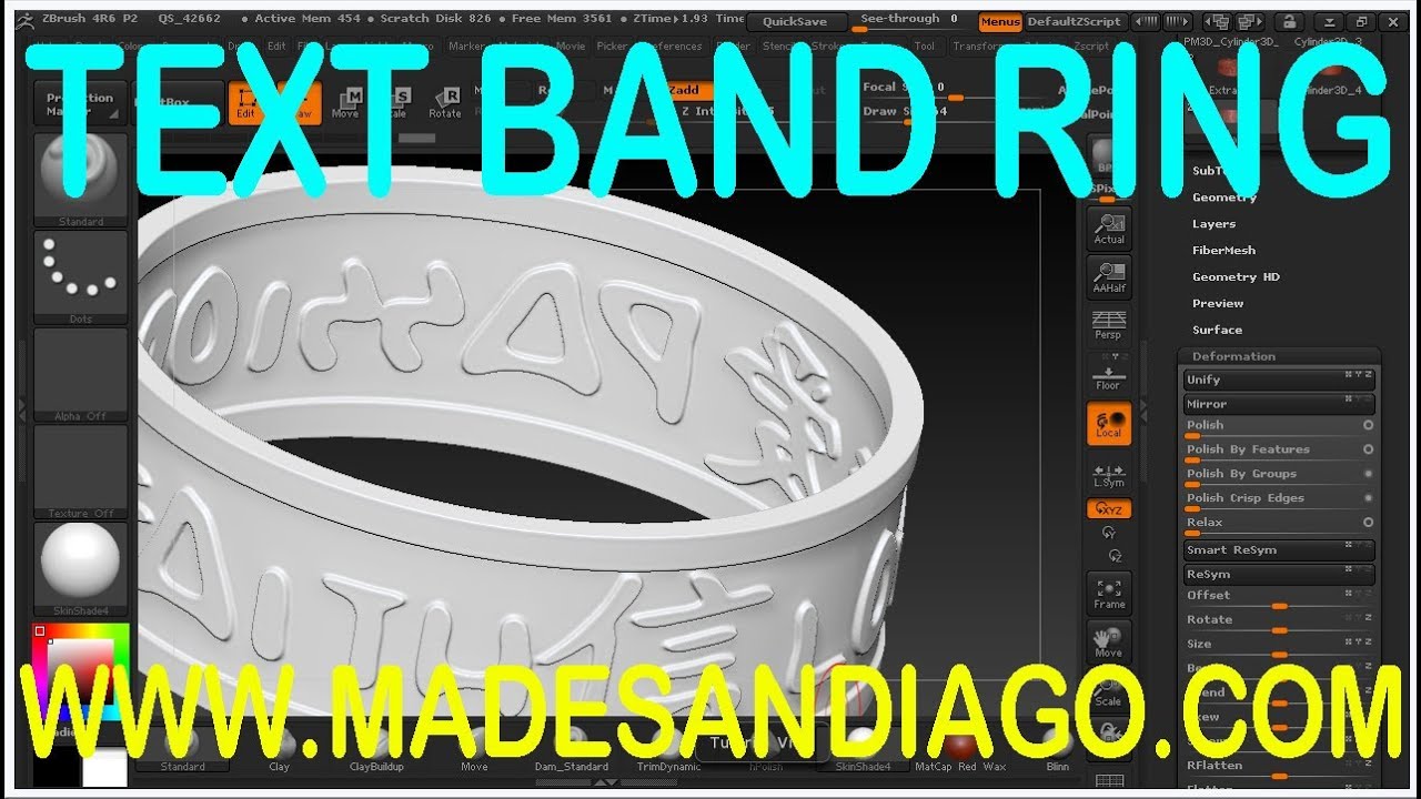 HOW TO MAKE TEXT BAND RING