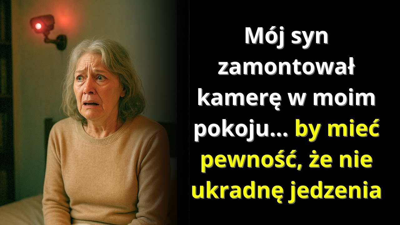 Mój syn zamontował kamerę w moim pokoju… by mieć pewność, że nie ukradnę jedzenia