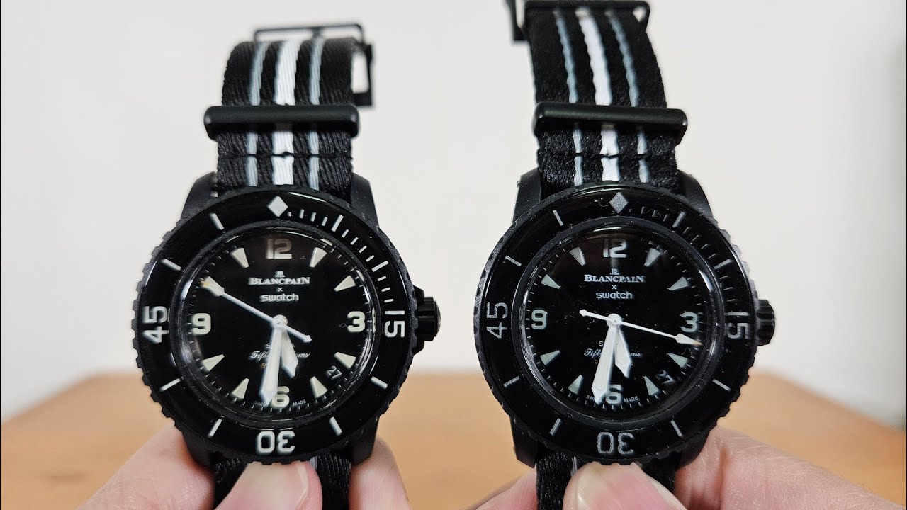 Swatch x Blancpain — Ocean of Storms: настоящие против поддельных