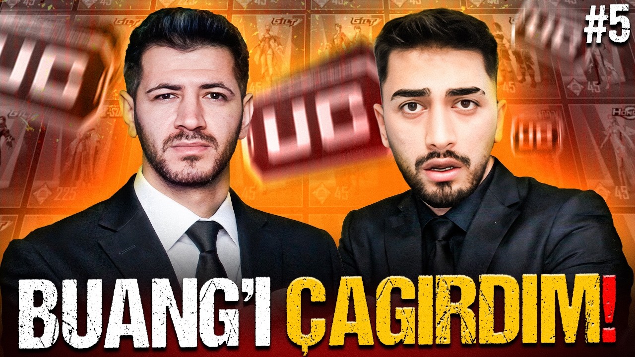 BUANG BANA UC KAZANDI! UC'SİZ PUBG MOBİLE'A BAŞLADIM! #5