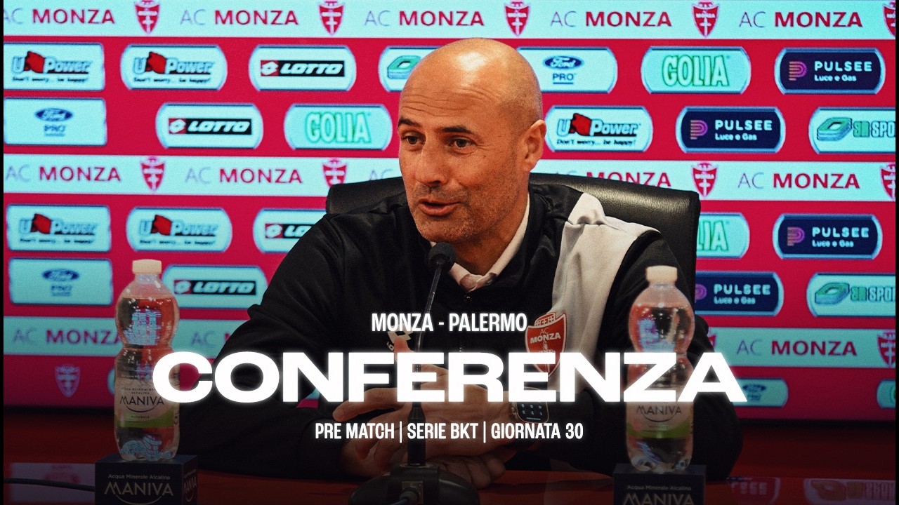 CONFERENZA STAMPA | Le parole di Mister Bianco prima di Monza - Palermo