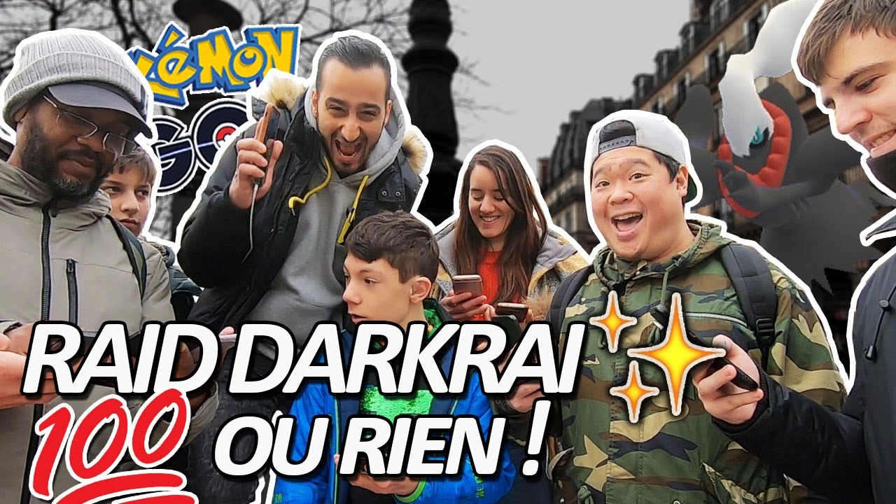 Seb et Ouss : RAID DARKRAI SHINY ✨ - c'est 💯 ou RIEN !