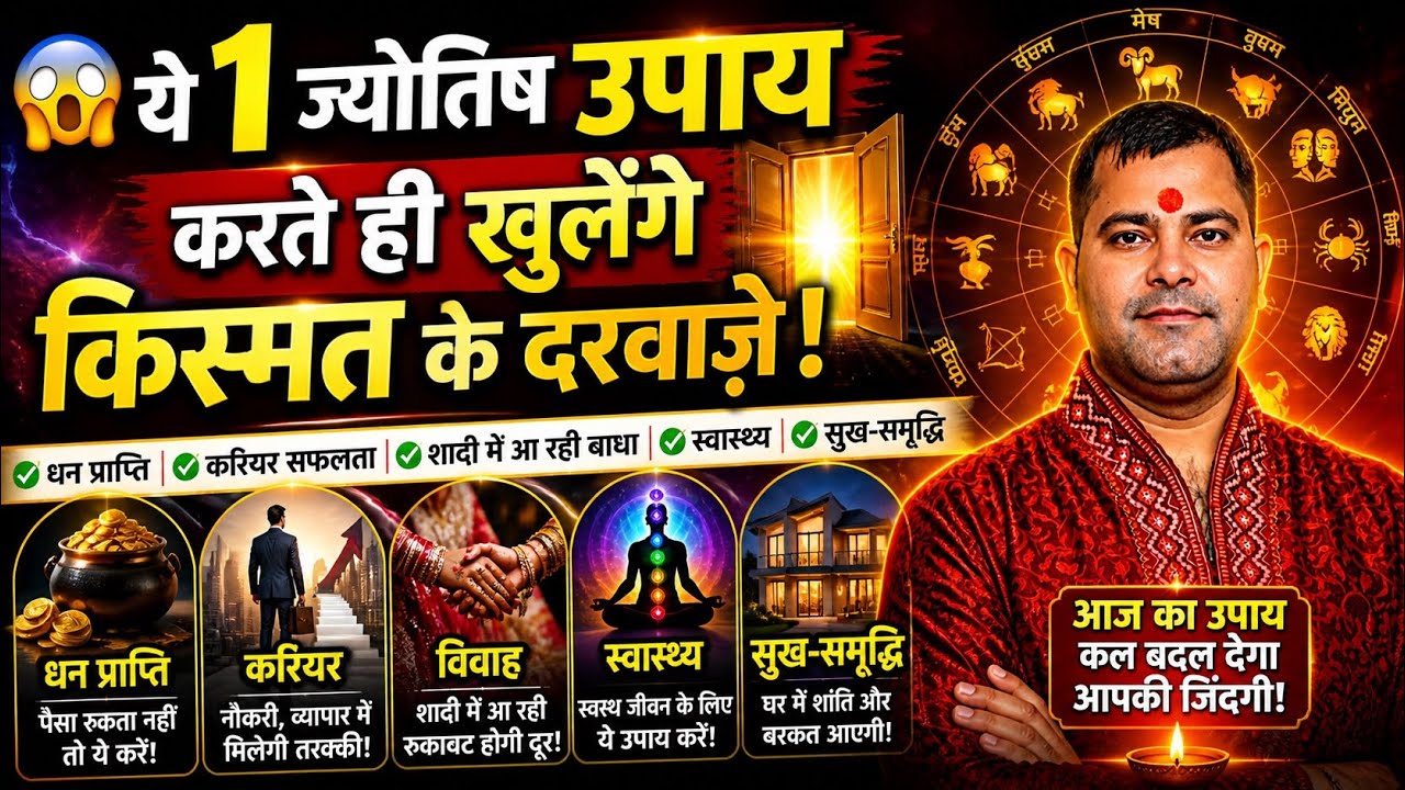 99% लोग नहीं जानते ये ( Astrology Solution ) आपकी हर समस्या खत्म By Astrologer Sunil Shastri 
