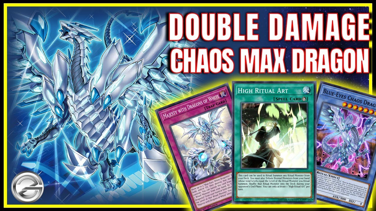 Chaos MAX Double Damage Finish! Blue-Eyes Ritual Combo That Ends Games Fast