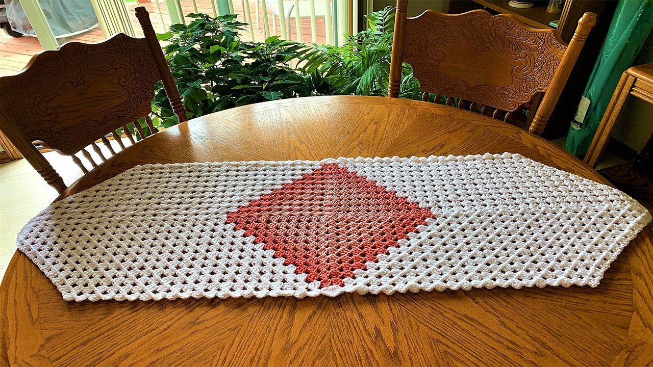 Crochet table Runner | টেবিল রানার | কুশিকাটার টেবিল রানার