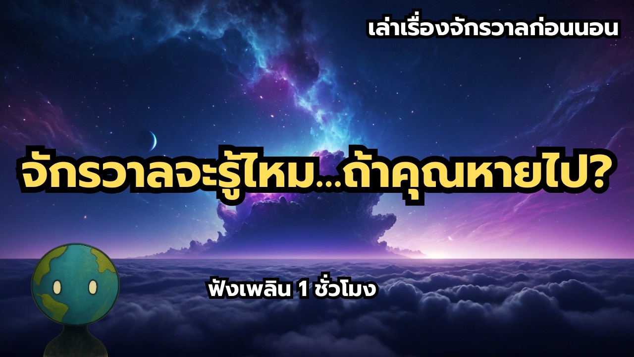 จักรวาลจะรู้ไหม…ถ้าคุณหายไป? | Would the Universe Notice? ฟังเพลิน 1 ชั่วโมง
