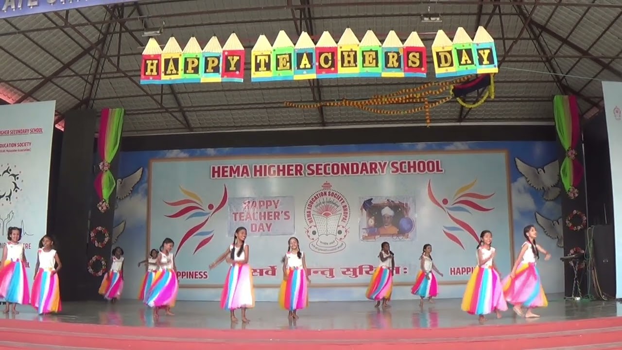 TEACHER'S DAY CELEBRATION AT HEMA Higher Secondary School Bhopal