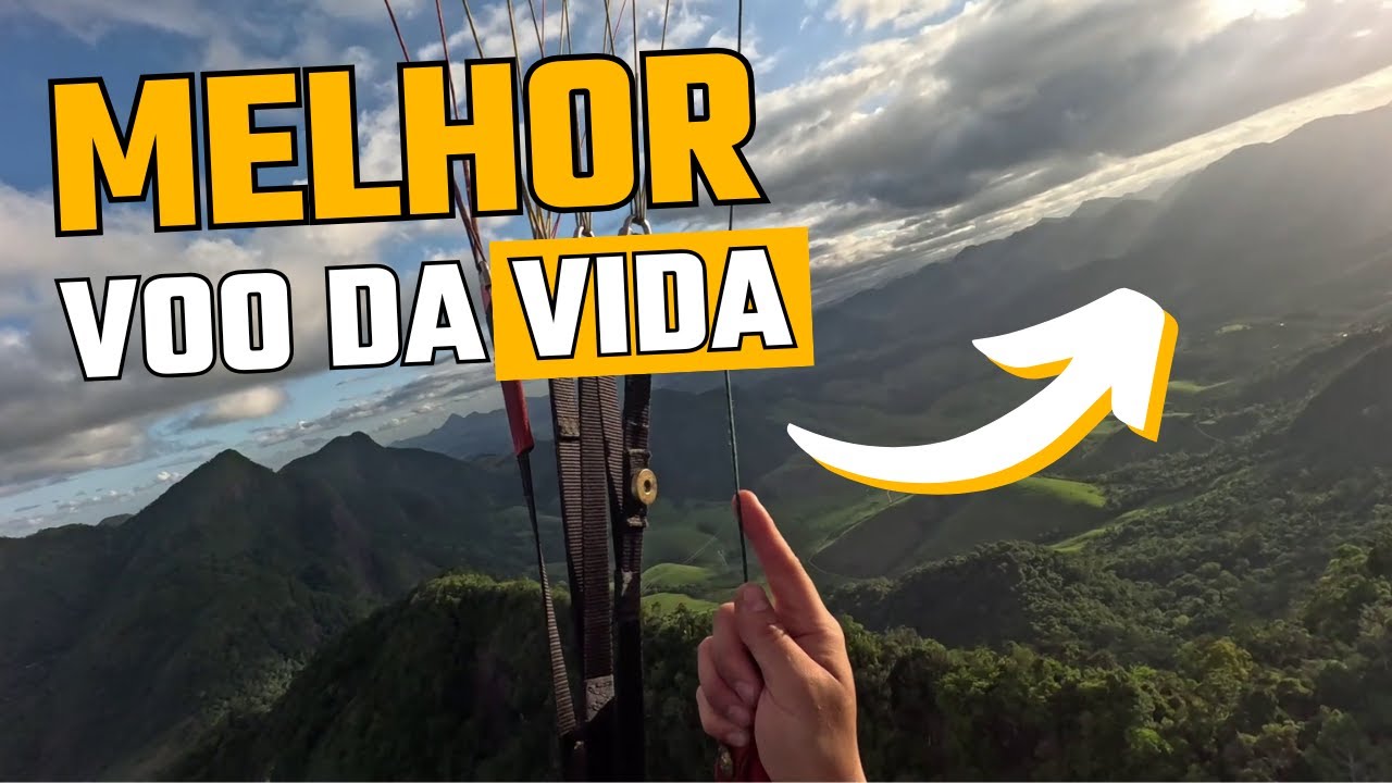 FIZ O MELHOR VOO DA MINHA VIDA!