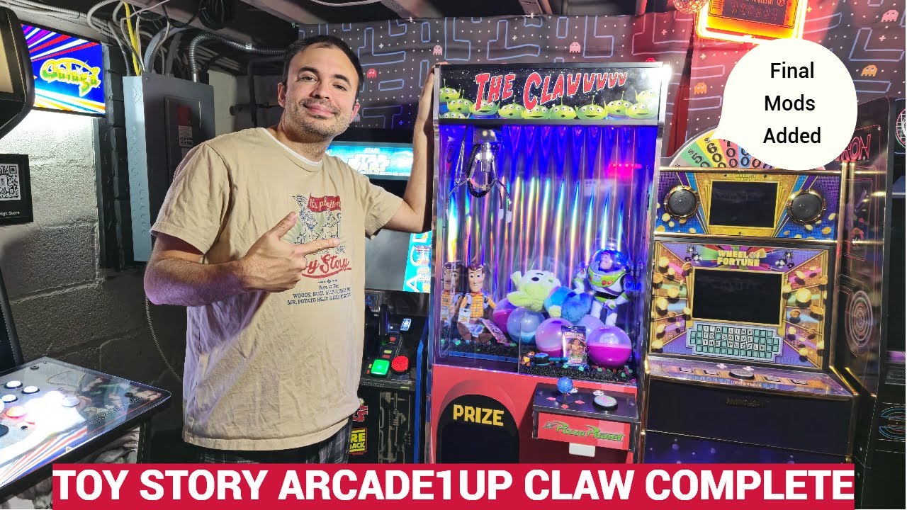 Arcade1up Claw Machine Toy Story Mods Complete | Этот простой мод действительно выводит игру на н...