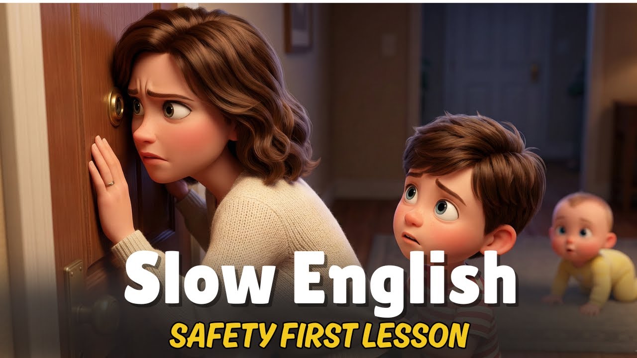 Home Safety Rules for Kids | English Listening Practice for the Beginners (A1 Level)