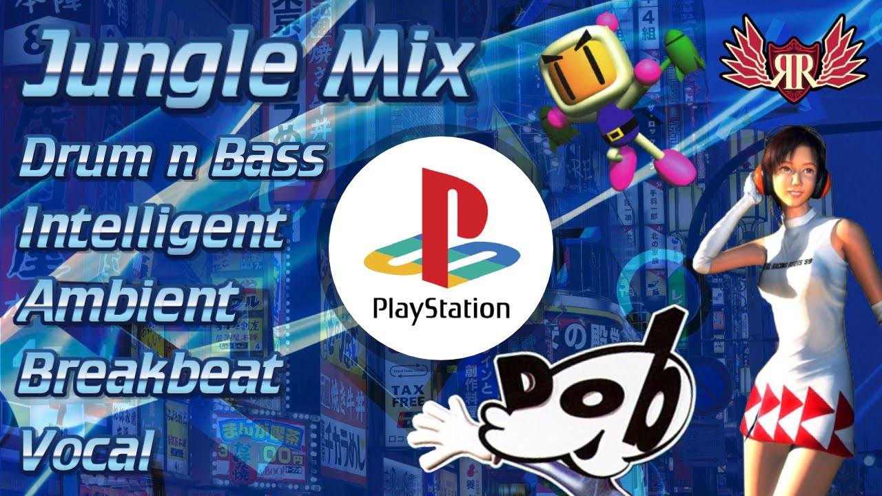 The Ultimate PlayStation Jungle Mix 🎮 // 90s 00s DnB, Ambient Jungle, Intelligent, Vocal, Breakbeat