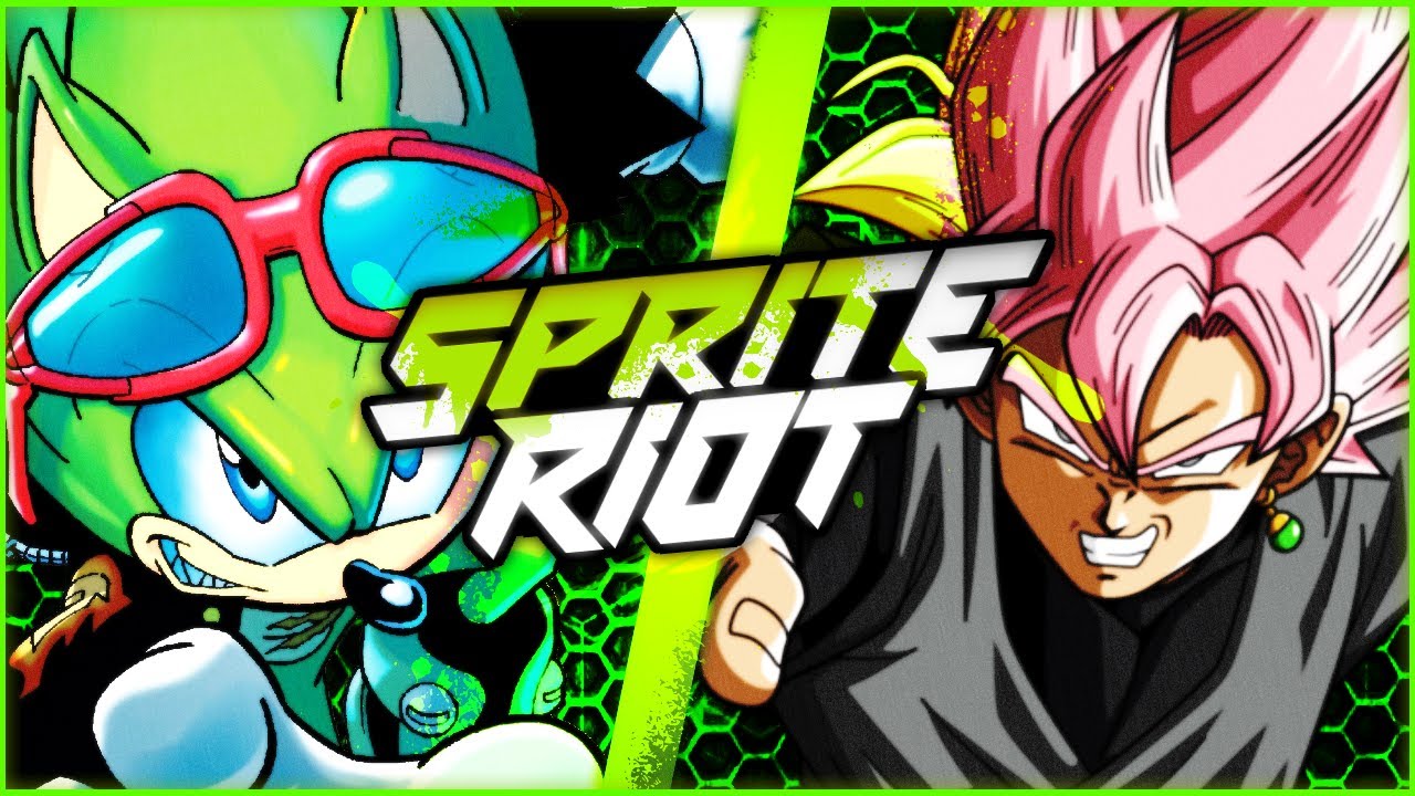 Goku black vs Scourge Sprite Animation (By Agar and 6wxjr)