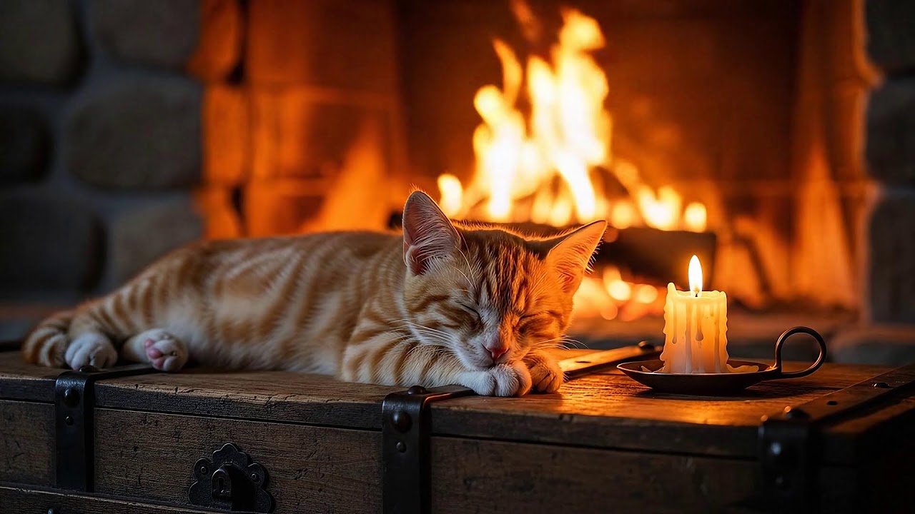 Cat Music For Anxiety 🎵 Deep Sleep And Stress Relief With Soft 432Hz Tones And Cozy Evening Calm