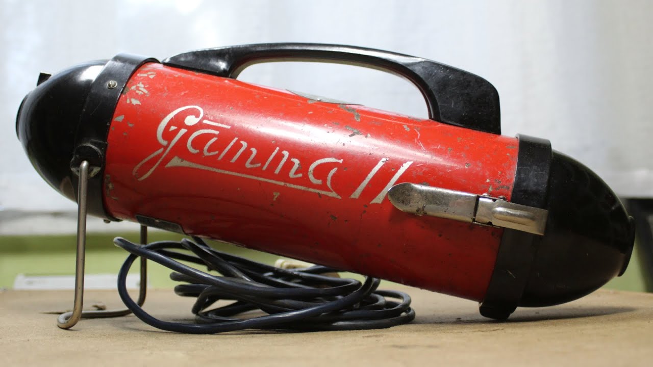 Odkurzacz „Gamma II” z 1959 r. i NRD-owski silnik z fabryki w Suhl