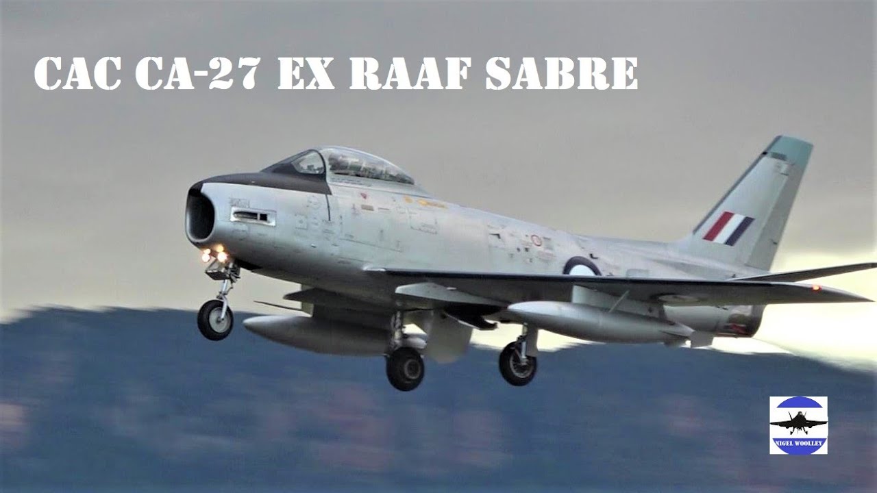 CAC Mk32 Sabre jet display at Wings over Illawarra Airshow