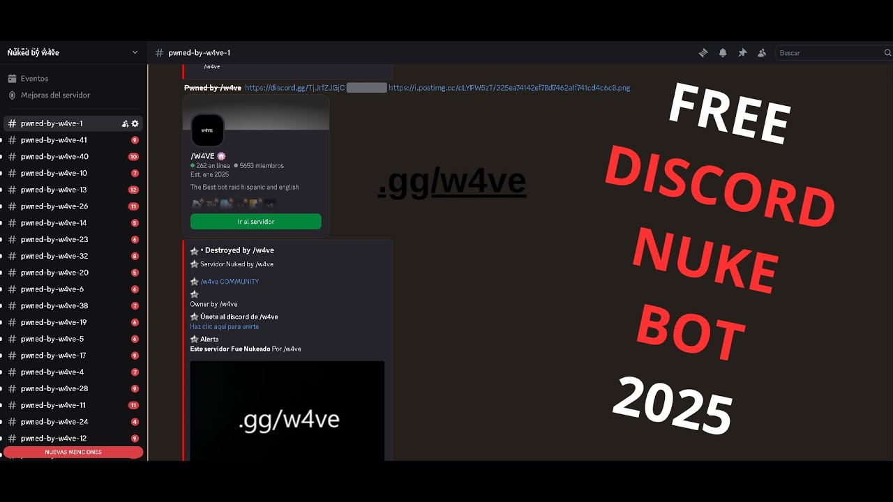 Free Discord Raid Bot 2025 (w4ve)