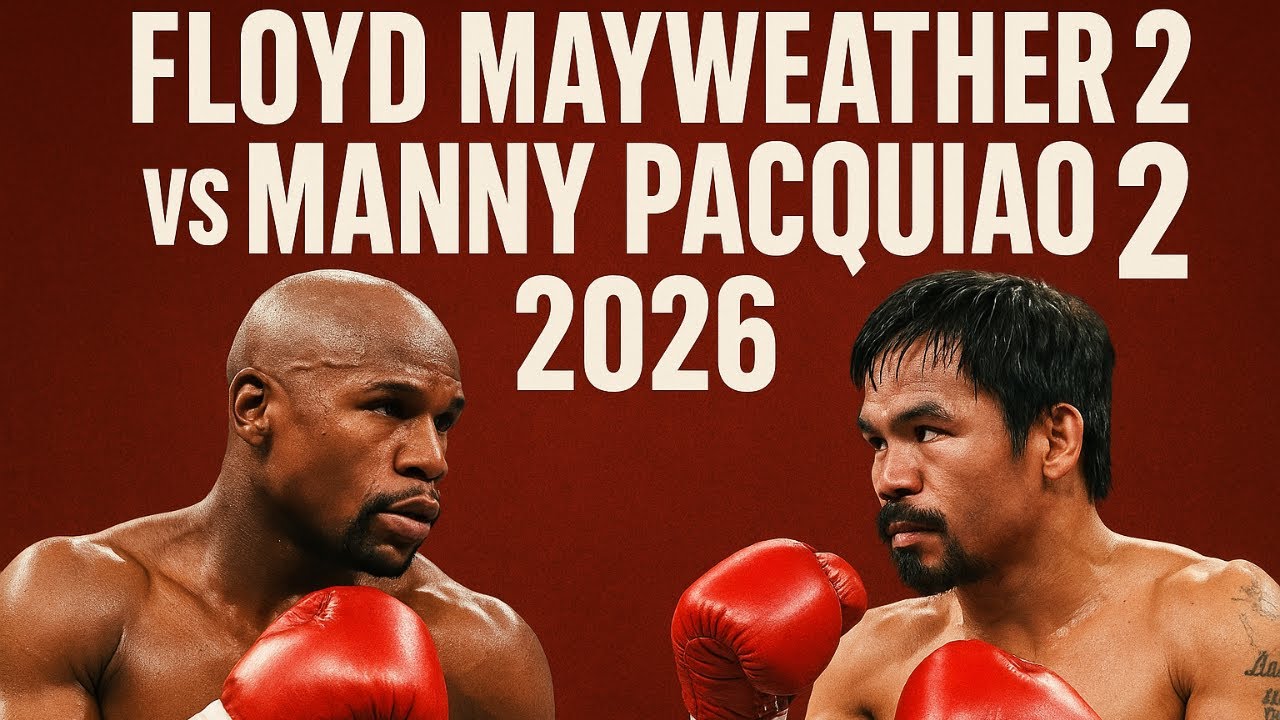 🥊 Floyd Mayweather vs Manny Pacquiao 2 (2026) &ndash; The Rematch the World Never Expected!